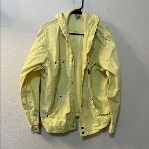 Honey-Komb EzzeWear yellow utility jacket size medium